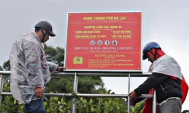 Đà Lạt xử lý việc cho thuê chó cảnh chụp ảnh, bán hàng rong