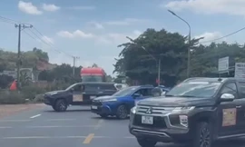 Điều tra vụ 2 ô tô chặn quốc lộ để ‘dẹp đường’ cho đoàn xe doanh nhân