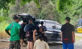 Rộ các điểm du lịch tự phát trong khu vực rừng phòng hộ trên đèo Bảo Lộc