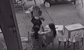 Xôn xao clip phụ huynh đá vào mặt nữ học sinh