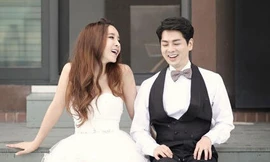 Mỹ nhân chuyển giới xứ Hàn khoe ảnh cưới lãng mạn