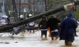 Bão Hagupit tấn công Philippines, ít nhất 4 người thiệt mạng