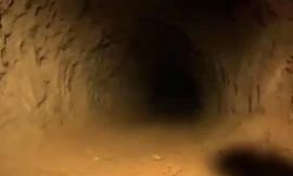 Cận cảnh đường hầm bí mật vụ cướp ngân hàng ở Ấn Độ