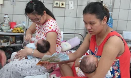 Bệnh nhân điều trị bệnh viêm đường hô hấp tại BV Bạch Mai