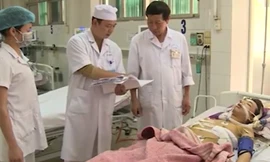 Cứu sống thanh niên bị sắt đâm thủng tim