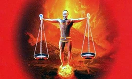 Khuôn mặt của "lực sỹ" trên bìa sách giống hệt diễn viên hài Công Lý.