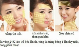 Làm đẹp bằng vàng - thừa tiền, thiếu hiểu biết