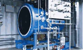 Máy chuyển đổi nhiên liệu từ nước và carbon dioxide. Ảnh: Sunfire GmbH.