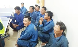 Các thuyền viên được giải cứu