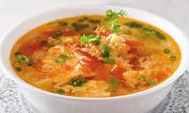 Có phải canh cà chua, trứng gà bổ não?