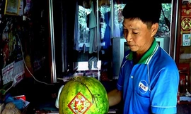 Kỳ lạ trái dưa hấu để 9 tháng không hỏng