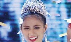 Phương Thảo đăng quang 'Nữ sinh viên Việt Nam duyên dáng'