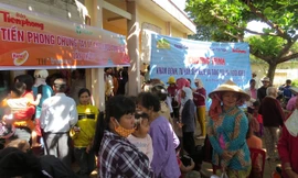 Tiền Phong về với xã nghèo biên giới