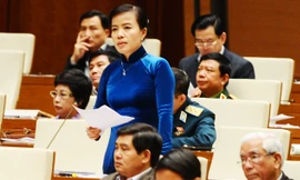 Đại biểu Nguyễn Thị Kim Thúy. Ảnh: Như Ý.