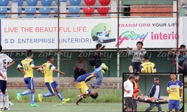 Cầu thủ thiệt mạng vì pha ăn mừng 'quá khích'