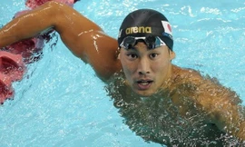 Kình ngư Naoya Tomita. Nguồn: AFP