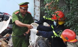 Thu giữ 500kg hoá chất tại hiện trường vụ nổ ở Sài Gòn