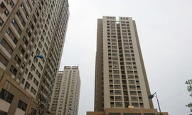 Toà nhà HHB đưa vào sử dụng 3 năm vẫn chưa hoàn thiện hệ thống PCCC. 