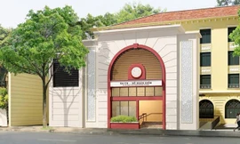 Phối cảnh nhà ga C9 dự kiến đặt cạnh hồ Gươm