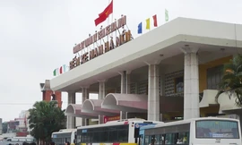 Bến xe Giáp Bát sau 2030 sẽ di chuyển ra khỏi Vành đai 3 Ảnh: Trọng Đảng 