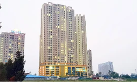 Tòa nhà The Golden An Khánh. Ảnh: Bảo Lâm.