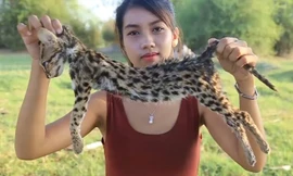 Quay video làm thịt động vật quý hiếm, cặp đôi bị 'ném đá' thậm tệ