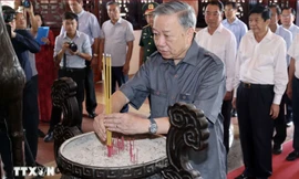 Chủ tịch nước Tô Lâm viếng cố Thủ tướng Võ Văn Kiệt