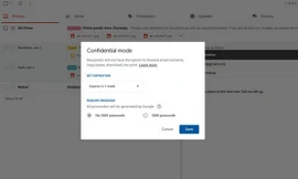Gmail sẽ có thêm chức năng “email tự hủy”
