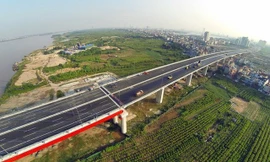 Dự kiến, siêu dự án "thành phố thông minh" tại phía Bắc Hà Nội (đoạn hai bên tuyến đường Võ Nguyên Giáp) sẽ rộng 271,82 ha.