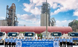 Xi măng Xuân Thành tiếp tục xuất khẩu 55.000 tấn xi măng sang Mỹ
