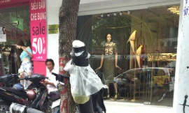 Ngập đường và mối lo rò điện