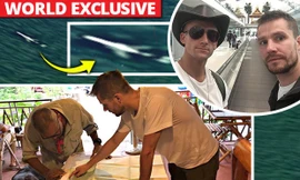 Ian Wilson và anh trai Jack đã bắt đầu nhiệm vụ tìm kiếm MH370 từ sáng nay.