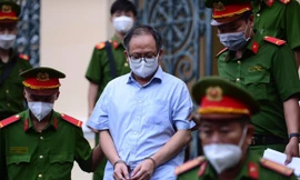 Cựu phó Bí thư Thường trực Thành ủy TPHCM - bị cáo Tất Thành Cang.