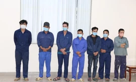 Các bị can trong vụ án.