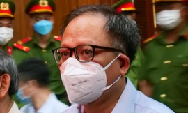 Ông Tất Thành Cang tại phiên tòa.