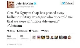 Báo Anh: Tướng Giáp - Nhà chiến lược quân sự tài năng