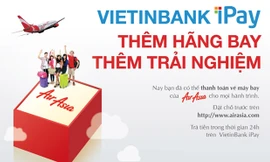 Mở rộng thanh toán vé máy bay trực tuyến qua dịch vụ VietinBank iPay