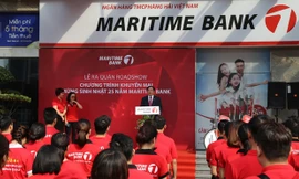 Chủ tịch Maritime Bank xuất hiện kích hoạt chương trình 