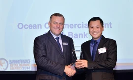 OceanBank nhận giải thưởng Sáng kiến Ngân hàng Điện tử Tốt nhất Việt Nam 2014