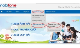 Chỉ cần truy cập http://www.mobifone.com.vn/, chọn Hỗ trợ khách hàng, vào Thanh toán cước và nạp tiền trực tuyến là thuê bao MobiFone có thể thanh toán ngay trên website.