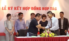 Lễ ký kết hợp đồng hợp tác giữa Lingo và VTVcab 