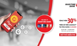 Maritime Bank phối hợp với ứng dụng Clingme mang ưu đãi thêm 30%