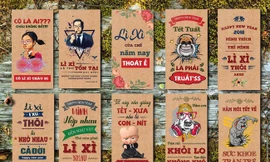 Tận thấy bao lì xì ‘phong cách cư dân mạng’ gây sốt