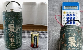 Viên pin to gấp nhiều lần pin hiện nay đã được sản xuất cách đây 70 năm.