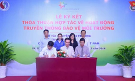 Ký kết hợp tác giữa Sở Tài Nguyên Môi Trường, Tỉnh Đoàn tỉnh Bình Dương và Công ty FrieslandCampina VN