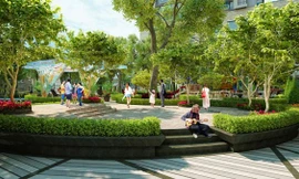 Không gian xanh rộng lớn cho mọi hoạt động ngoài trời thêm thú vị