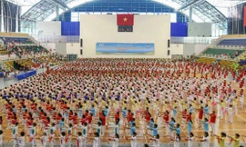 Gần 2.600 vận động viên cao tuổi tham gia giải thi đấu ngày 07/01