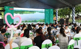 Gần 300 khách hàng tham dự chương trình “Mở bán chính thức liền kề Dahlia Homes – Gamuda Gardens”