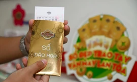 Lì xì bằng vé số tự chọn Power 6/55