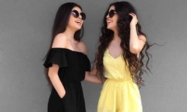 Chị em song sinh được yêu mến trên mạng xã hội vì quá xinh đẹp, sang chảnh.